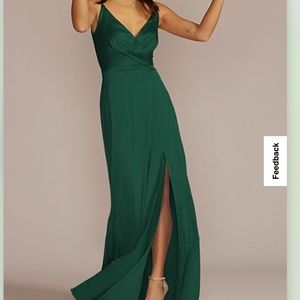 Brand new satin dress